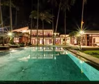 Вилла Gita Segara, Вилла в ночное время